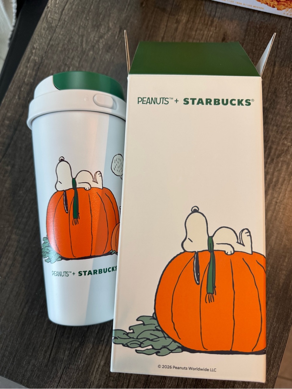 Starbucks Peanuts Tumbler